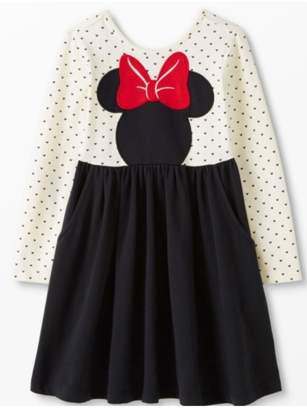 Hanna Andersson Disney Minnie Mouse skater dress 3T
